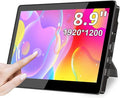 Portable Monitor Touchscreen8.9 Inch Small Monitor for Computer| 1920 * 1200 |16:10|450Nits|Optical Bonding| HDMI/USB-C Port|Mini Display for Raspberry Pi Laptop Mini PC Mac