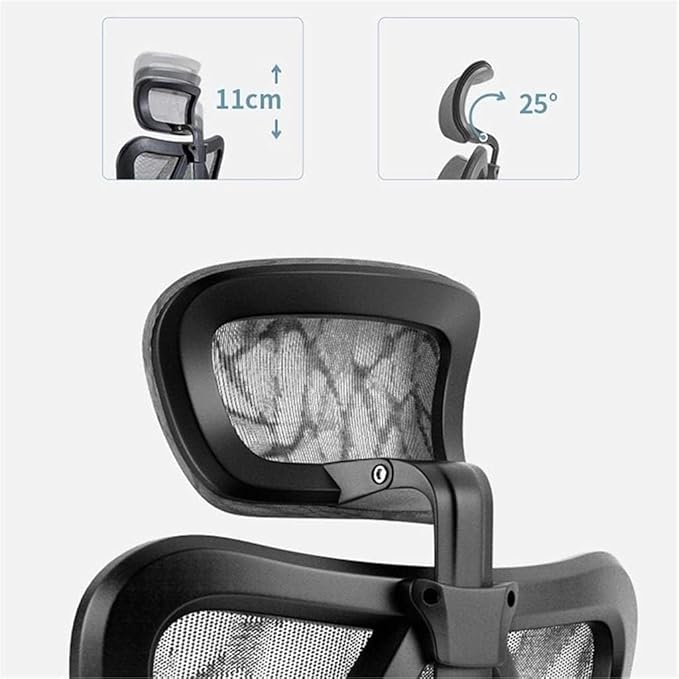 Gaming Chair Office Chairs E-Sports Chair Comter Chair Ergonomic Game Seat Work Swivel Chair Backrest Lift Chair (Size:One SizeColor:Gray) Grey