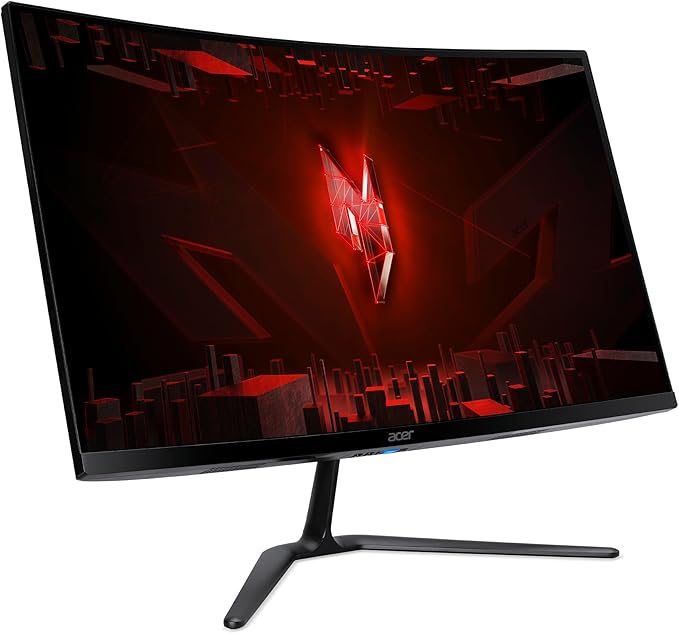 Acer Nitro 27 1500R 16:9 Curved Zero-Frame FHD 1920 x 1080 Gaming Monitor | AMD FreeSync Premium | Up to 280Hz Refresh | 1ms VRB | One Display Port 1.4 &amp Two HDMI 2.0 Ports | ED270 Zbmiipx (Renewe