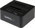StarTech.com Standalone Hard Drive Duplicator External Dual Bay HDD/SSD Cloner/Copier USB to SATA III Docking Station