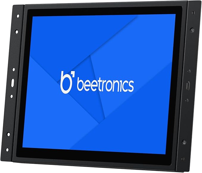 Beetronics 10 Inch Touchscreen Monitor | Full HD 1080p | 10TSV7M – Industrial-Grade Professional 10-Point Multi Touch Display for PC Mac Linux – HDMI DisplayPort USB-C VGA Inputs
