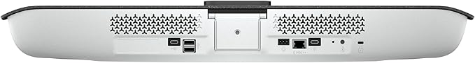 Poly Studio V12 – USB Video Bar for Small Rooms - 4K 20MP Camera AI-Enhanced Audio Noise Cancellation Poly Lens Management - Microsoft Teams Zoom &amp Google Meet Compatible - Thoughtfully Made