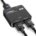 OREI 8K 2x1 HDMI Switch 4K@120hz - Auto HDMI Selector 48Gbps High Resolution Switch Between 2 Inputs Perfect for Gaming PS5 Xbox HDR10 Dolby Vision