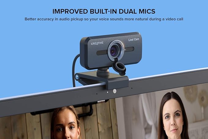 Creative Live! Cam Sync 1080p V2 + HS-720 V2 Bundle