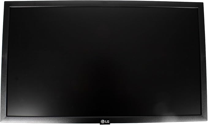 LG SM3G-B 22 Full HD Commercial Monitor | 1920×1080 IPS Panel Slim Bezel Design &amp Continuous Operation Support | for Corporate Signage &amp Displays + Surge Protector + HDMI Cable + Cable Ties