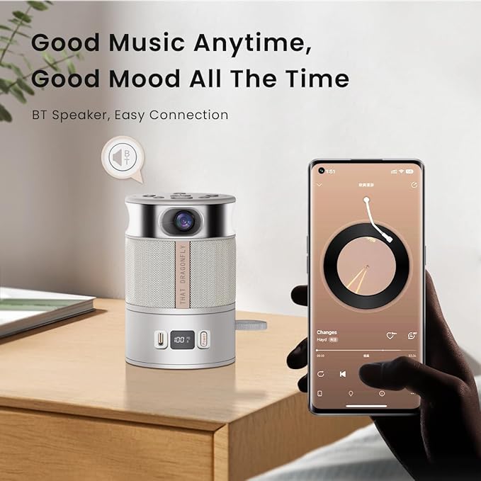 Panoramic 360° Camera/Mic/Speaker Three-In-One Immersive Remote Conference Pocket size 360° Recorder Both Overall and Speakers’ Close-up view 1080P for Small/Mid-size Conference Room TF Card Slot