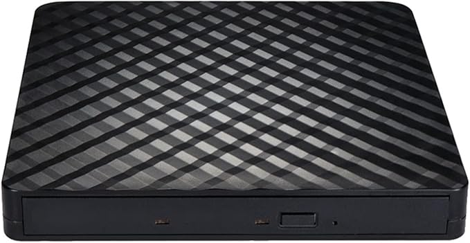 Portable DVD Players External CD DVD Drive USB 3.0 and Type-C Portable CD DVD +/-Rw Drive Reader DVD/CD ROM Burner Rewriter DVD Drive