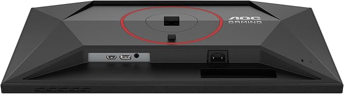AOC 24G4 24 Gaming Monitor Full HD 1920x1080 IPS Panel 180Hz 1ms 1x HDMI 2.0 1x Display Port Adaptive-Sync Audio Earphone Out Console Gaming Ready 3-Year Zero-Bright-Dot