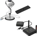 j5create JVU368-360 AI-Powered Webcam Wireless Extender for USB Webcam/Cameras/Microphones/Speakers