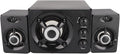SUNGOOYUE Computer Speaker 2.1 USB Powered Stereo Subwoofer with RGB LED Light and Volume Control for PC Laptop Mobile Phone Tablet (New Version Black)