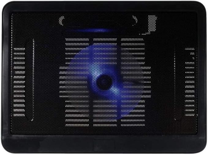 Thin Laptop Cooling Pad Adjustable Stand Notebook Ventilation Fan USB Computer Bracket Cooler
