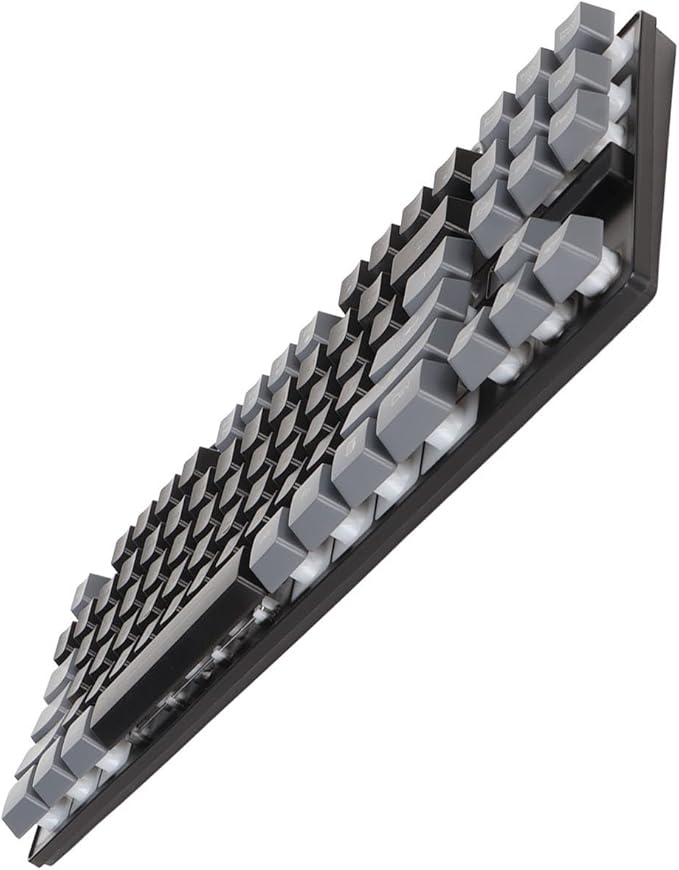 Multifunction Gaming Keyboard Colorful Backlight USB Wired 87 Keys for Games Office