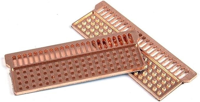 1pc Laptop Radiator Cooling Memory Bar Heatsink RAM 0.5mm/1.5mm/2mm/3mm Pure Copper(1.5mm)