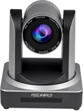 FEELWORLD POE20X Simultaneous 3G SDI HDMI IP PTZ Camera 20X Optical Zoom Support PoE Full HD 1080P 60fps for Church Live Streaming Conference