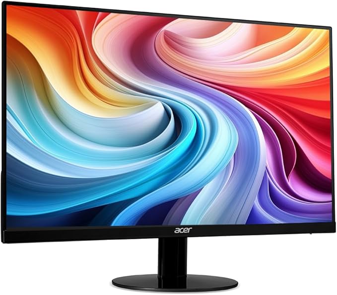 acer SB270 G0bi 27 IPS Full HD (1920 x 1080) Ultra-Thin Zero-Frame Gaming Office Monitor | Adaptive-Sync Support (FreeSync Compatible) | Up to 120Hz Refresh | 1ms (VRB) | Tilt | HDMI &amp VGA Ports