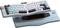 RK ROYAL KLUDGE A72 Alice Ergonomic Wireless Mechanical Keyboard w/Knob/Macro Keys/Touchable Nameplate Tri-Mode 68% 72-Key Gasket Keyboard BT/2.4G/USB-C Hot Swap Win/Mac Software 7500mAh Battery