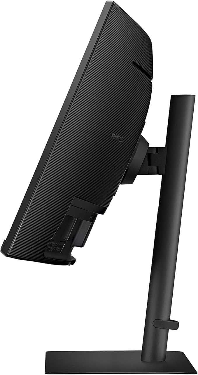 SAMSUNG 34” ViewFinity S65UA Series Ultrawide QHD Curved Monitor HDR10 100Hz 350 nit USB- C Adjustable Stand Intelligent Eye Care LS34A650UBNXGO Black