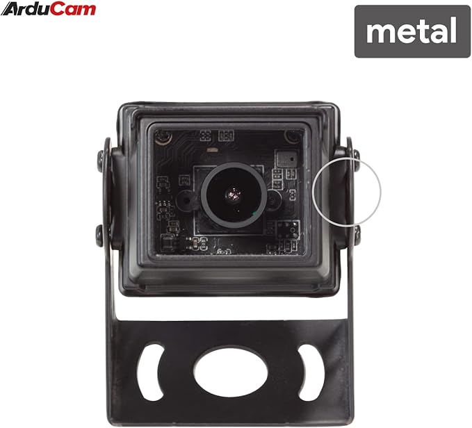 Arducam 1080P IMX291 Low Light USB Camera 120° Wide Angle Lightburn Camera Module with Waterproof Metal Case