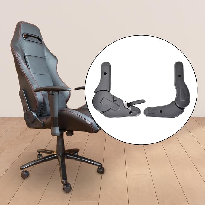 Gaming Chair 90°-180° Angle Adjuster Spare Parts Easily Install Replacements