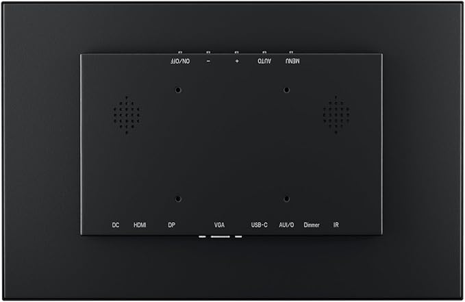 Beetronics 13 Inch Touchscreen Monitor | Full HD 1080p | 13TS7M – Industrial-Grade Professional 10-Point Multi Touch Display for PC Mac Linux – HDMI DisplayPort USB-C VGA Inputs