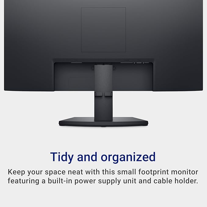 Dell 24 SE2425H Monitor - 23.8-Inch Full HD (1920x1080) VA Panel 5ms Response Time Tilt Certified by TÜV Rheinland for 3-Star Eye Comfort - Black