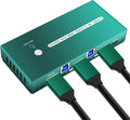 Kvm Switch 4 Monitors 2 Computers Displayport HDMI 4K 240Hz Hotkey Switching kvm Switches 4 Monitors 1440P 144Hz 165Hz 240hz Qual Monitor Switch displayport HDMI FreeSync G-SYNC (1 Monitor 2 PC)