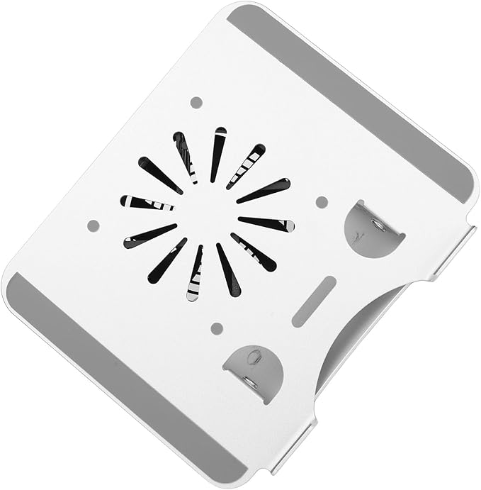 SUNGOOYUE Laptop Cooler Stand Aluminum Alloy Portable Foldable with USB Fan for Laptops and Tablets Up to 17in