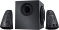Logitech Z623 2.1 Speaker System 2 Satellite Speakers 7 Bass Reflex Subwoofer Integrated Controls with 3.5mm Auxiliary RCA inputs and Headphone Output (Renewed)