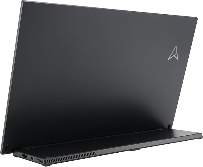 ASUS (MB17AHG ZenScreen 17” 1080P Portable USB Monitor - Full HD IPS 144Hz USB Type-C FreeSync Premium Eye Care L-Shaped Kickstand Tripod Mountable HDMI FSC Certified 3-Year WarrantyBlack