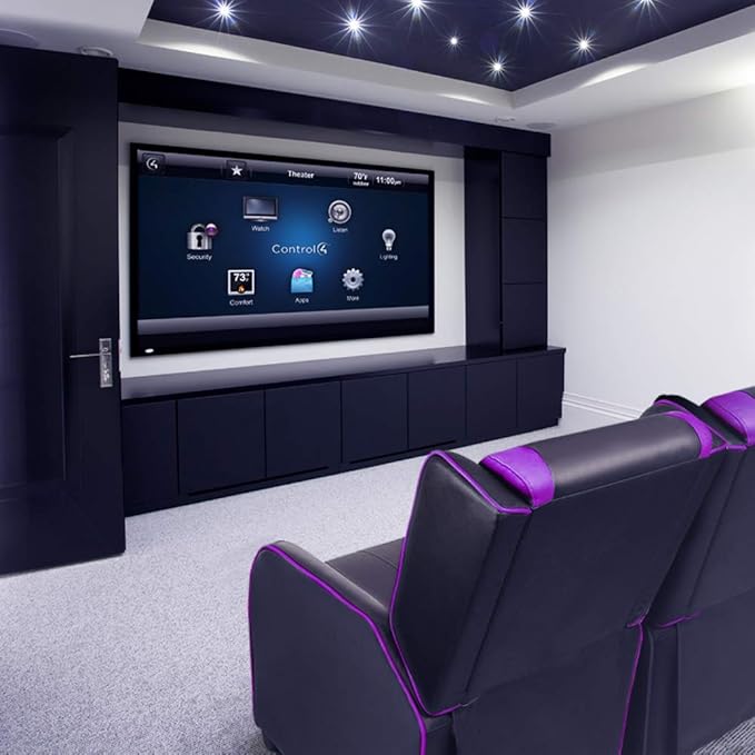 VITESSE Gaming Recliner Chair Racing Style Single PU Leather Sofa Modern Living Room Recliners Ergonomic Comfortable Home Theater Seating Purple