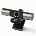PC Webcam with Microphone 2K 30fps Auto Focus USB Computer Web Camera with Lens Cover - Wide Angle 90 Degree Plug and Play Ideal for Video Conference and Live Streaming