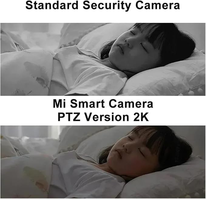 360° Smart Home Security Camera PTZ 2K Webcam 1296P 3 Megapixel AI Human Detection Night Vision Webcam Work(Original US Plug)