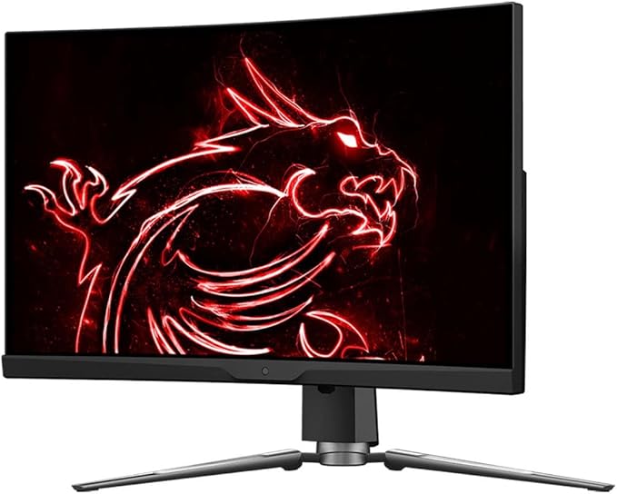 MSI MPG ARTYMIS 273CQR 27 Gaming Monitor 2560 x 1440 (QHD) VA 165Hz FreeSync Premium HDR 400 HDMI Displayport USB C Tilt Swivel Height Adjustable