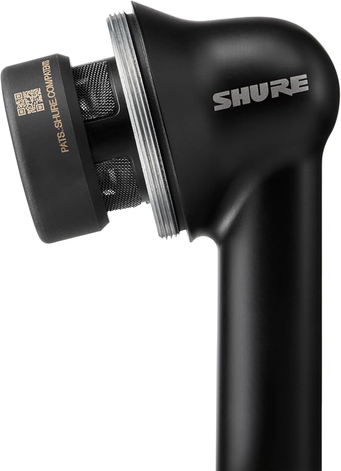 Shure Nexadyne 6 Tom/Snare Drum Microphone with Revonic Technology - Supercardioid Dynamic Mic for Pro Performance Enhanced Isolation &amp Noise Reduction Dual-Engine Transducers Single (NXN6)