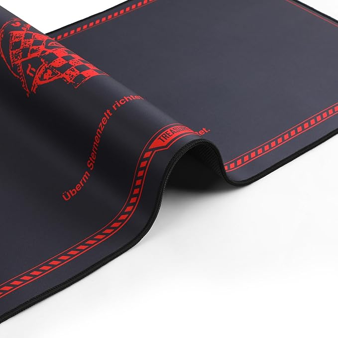 Mouse pad - Evangelion-Inspired Mystic Symbol Design Large 35.4x15.7 Stitched Edges Non-Slip Waterproof Anime Philosophy Desk Mat