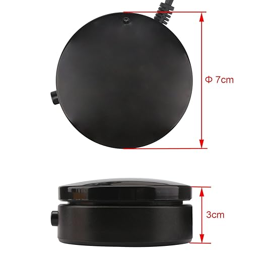 DROK® Computer Speakers Headphones Audio Switch Converter Volume Control Speaker Switching Device for Switching Back and Forth Between Computer Audio and Headphones with 5 Feet Cable