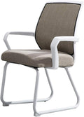 Mlaea Ergonomic Desk Chair Study Gaming Chair Without Wheels Hospital Chair for Cafe Apartment Couch Bedrooom(Color:#3)