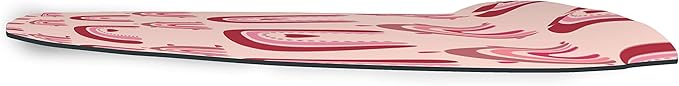 Ergonomic Mouse Pad with Wrist Rest Digital Printed Mouse Mat for Tendon Sheath Problems Non-Slip Base for Office and Home Size: 20 x 23 cm