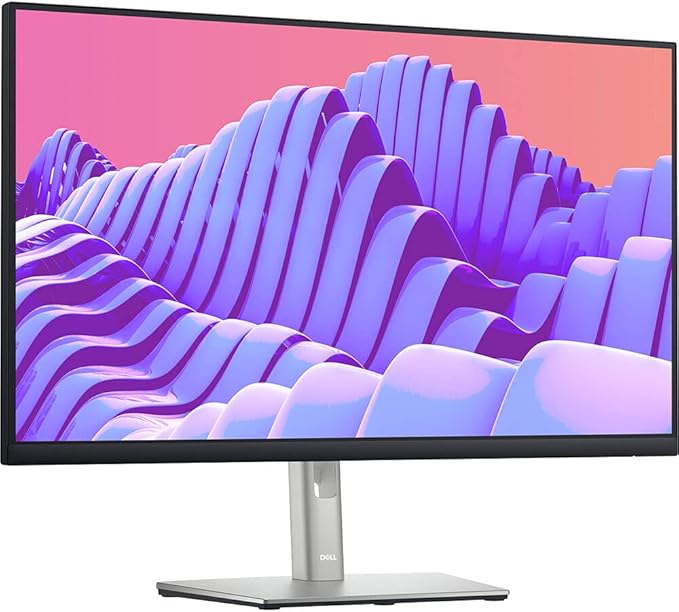 Dell P2722H Monitor Bundle 27 Inch Full HD IPS Display Height Adjustable Stand HDMI DisplayPort USB Hub Office Business Computer Screen + HDMI Cable + Cleaning Kit