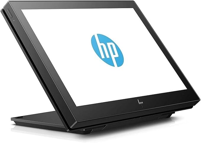 HP ElitePOS WXGA LCD Monitor - 16:10 - Ebony Black - 10.1 Viewable - LED Backlight - 1280 x 800-16.1 Million Colors - 500 Nit - 25 ms - USB Type-C - VESA Mount Compatible