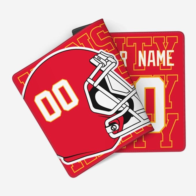 ANTKING Kansas Mouse Pad for Men Women Youth Gifts Custom Name and Number Desk Pad