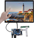 VSDISPLAY 12.1 Inch LCD Screen 1024x768 with Capacitive Touch Panel Supports/VGA/AV Video Input4:3 Aspect Ratio Display fit for Industrial Extend Monitor