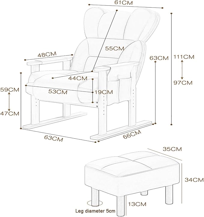 Office Chair Gaming Chair Computer Chair High Back Computer Chair with Adjustable Backrest HeadrestDesk Chair Game Chair Upholstered Executive Chair for Home Work AdultsErgonomic Office Ch
