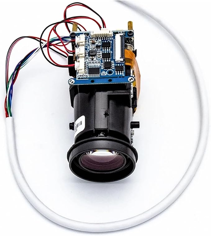 AS500J 36X Electronic Zoom Auto H265 5MP Camera Module Board with Cable HD Varifocal Lens IMX335 Sensor