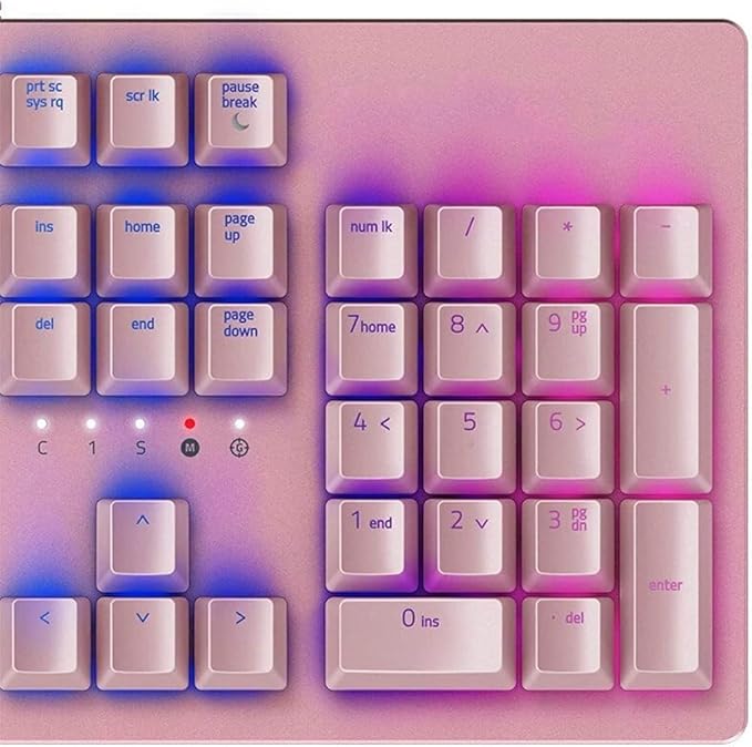 Mechanical Gaming Keyboard RGB LED Backlit Wired Keyboard with Switches for Windows Gaming PC