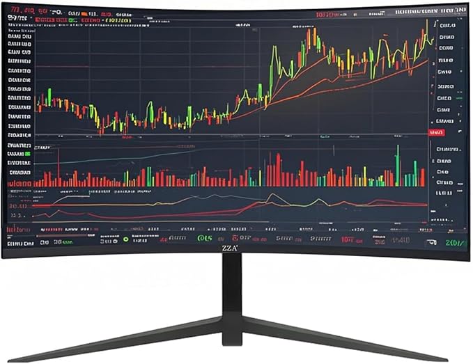ZZA Curved Monitor 27 inch280Hz PC MonitorFull HD 1080P Computer MonitorEye-Care Display with HDMIDPFramelessFreeSyncWall Mountable for Office and Home