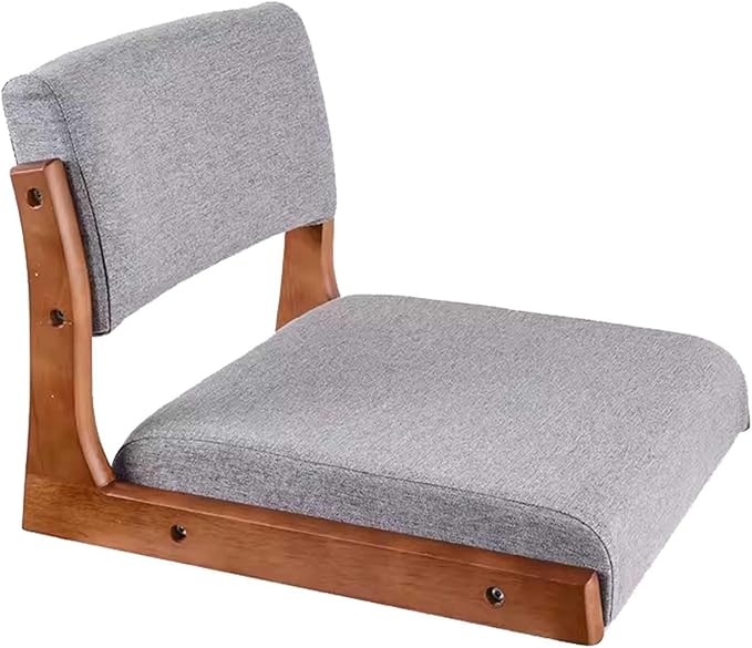 BTZHY Floor Chair Portable Floor Chair Legless Chair with Back Support Chair with backrest for Bay Windows at Home Floor Seating for Meditation for Bedroom