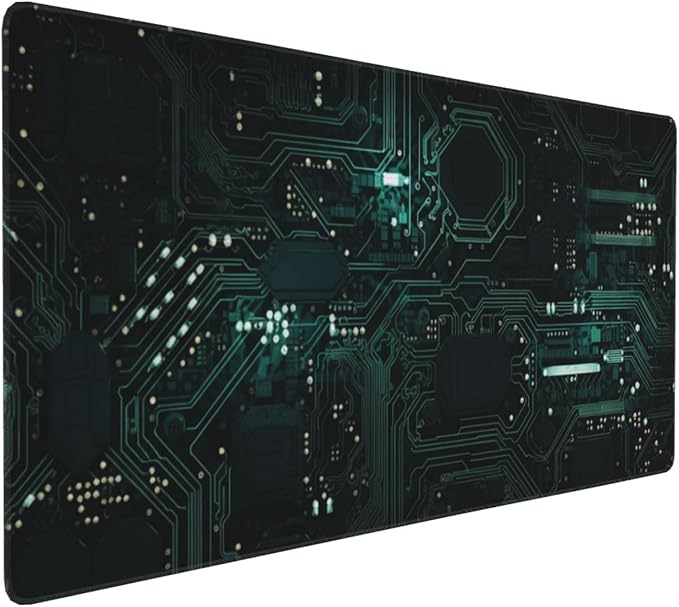 AQQA 3XL Huge Mouse Pads Oversized (48x24) - Extra Large Gaming XXXXL Mouse Pad for Full Desk - Mousepad with Stitched Edges Non-Slip Rubber BaseDesk Mat for LaptopComputer &amp PC Animated Styl