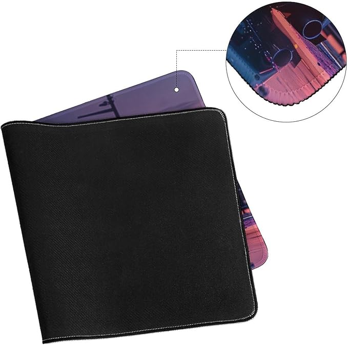 JDM Car Modified BRZ Sunset Large Gaming Mouse Pads Non-Slip Rubber Base Desk Mat Laptop Computer Accessories Supplies Writing Pad for Office Home 30x60cm