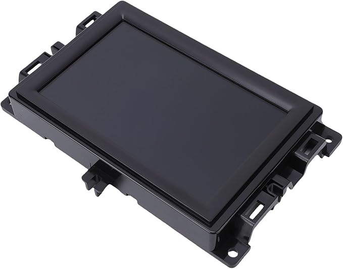 Drfeify 7 Inch Touch Screen Monitor Glass and ABS Design Responsive Display for Vehicle Navigation and Media Control